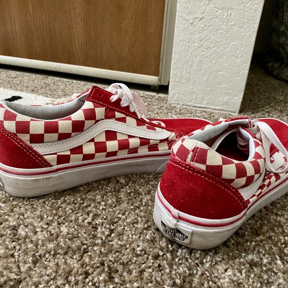 cute red vans
